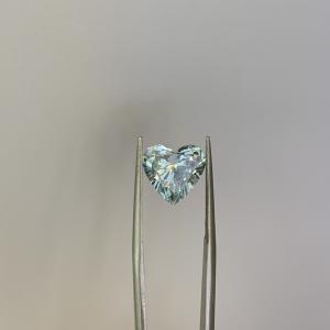 Quality 4.17 Carat SI2 Clarity Blue Grown Brilliance Diamonds Heart Cut wholesale