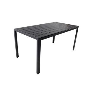 Quality Outdoor Plastic Wood Slat Coffee Leisure Table 6 - 8 Person 150 X 90cm wholesale