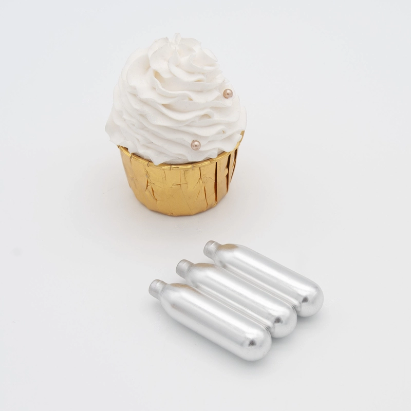 Silver Custom Whipped Cream Charger Whipper Aluminum Maker