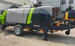 Quality 195kw Power Used Concrete Trailer Pump Zoomlion THBT90.18.195RSU 93m3/H wholesale