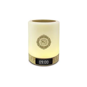 Quality Colorful Lights Azan Clock Touch Lamp Quran Speaker wholesale