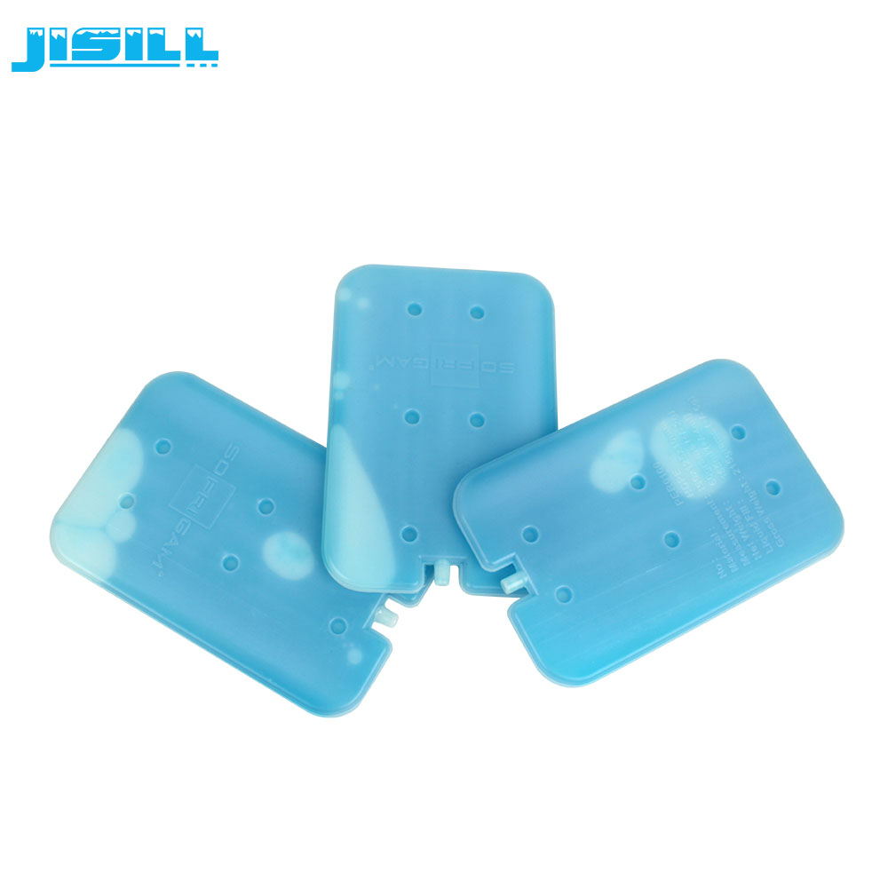 High Quality HDPE BPA Free Slim Plastic Non-Toxic Cool Gel Hard Ice Pack Cooler For Frozen Food In Lunch Bag