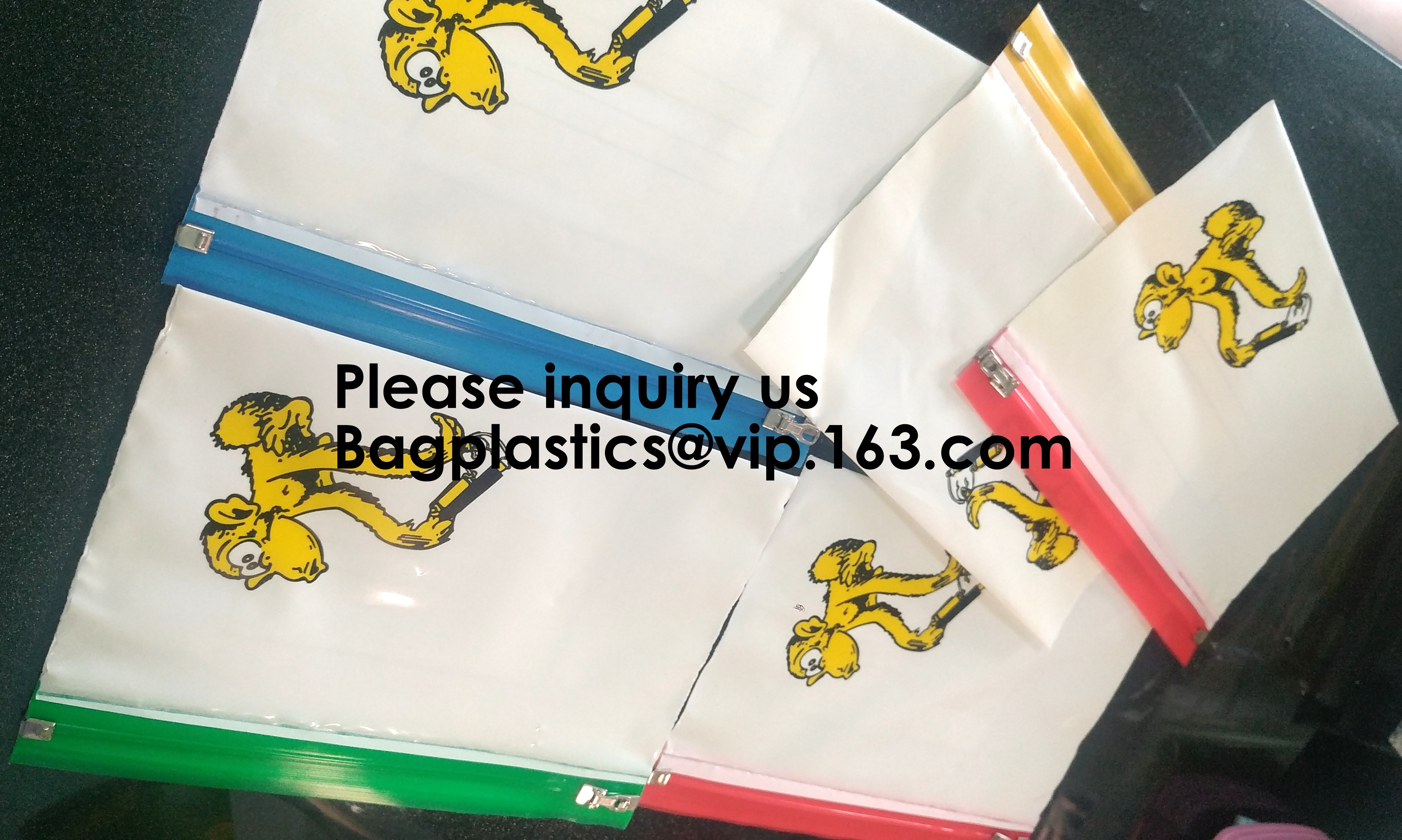 File Packing Bag With Zipper K Zipper File Bag PVC Document Plastic Bag,Zipper Pouch Zipper File Bags File Holders