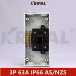 63A 440V Single Phase IP66 Weatherproof Isolating Switch Outdoor
