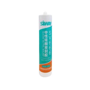 Quality Water Resistance Gap Filling Silicone Sealant , Silicone Glass Glue Customized Color wholesale
