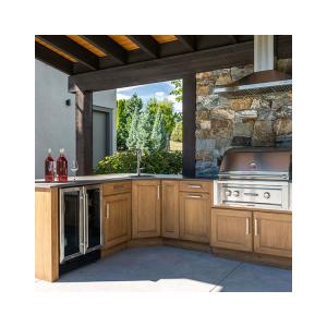 Quality PVC Stainless Steel Outdoor Kitchen Cabinets Modern Design wholesale