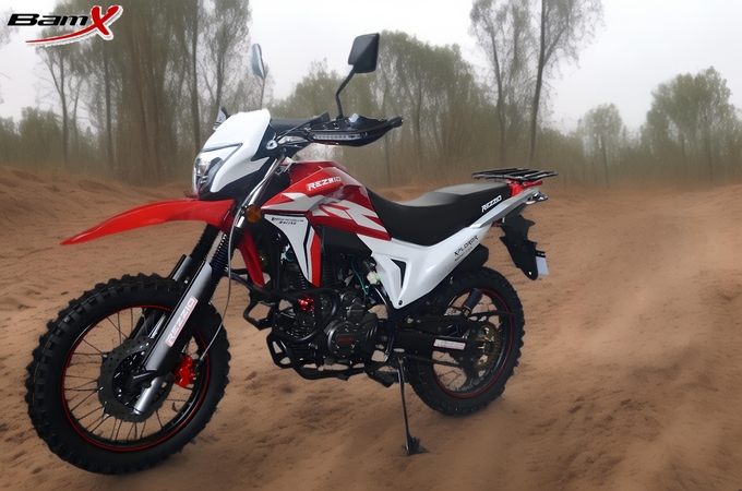 2.5l Electric Start Dual Sport Bikes Single Cylinder 200cc 4 Stroke Enduro Motorcycles