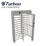 Stainless Steel Full Height Gate 24V Security Full Height Turnstile Gate