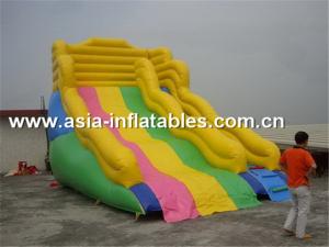 Quality Commercial Grade Inflatable Water Slide For Aquatic Park Games wholesale