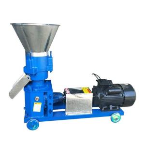 Quality 60-100kg/H Wood Feed Pellet Mill Animal Poultry Feed Pellet Machine wholesale