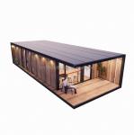 Galvanized Steel Bending Portable Modular 2-3 Bedroom Prefab Flat Pack Mobile