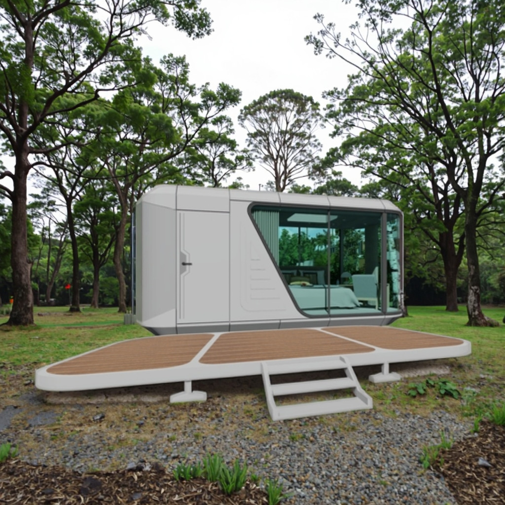 Space Capsule Mobile Home Innovative Practical Customizable