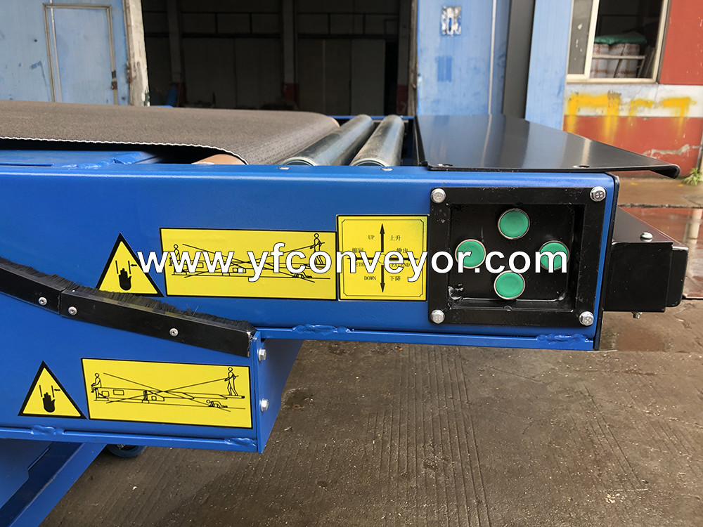 Telescopic Belt Conveyors / Extendable Conveyor for Loading and Uploading Cargos