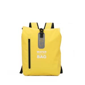 Quality Custom Logo 20L Sac a dos etanche Waterproof Dry Bag Backpack Bicycle bag saddle bag for Fishing Hiking Floating wholesale