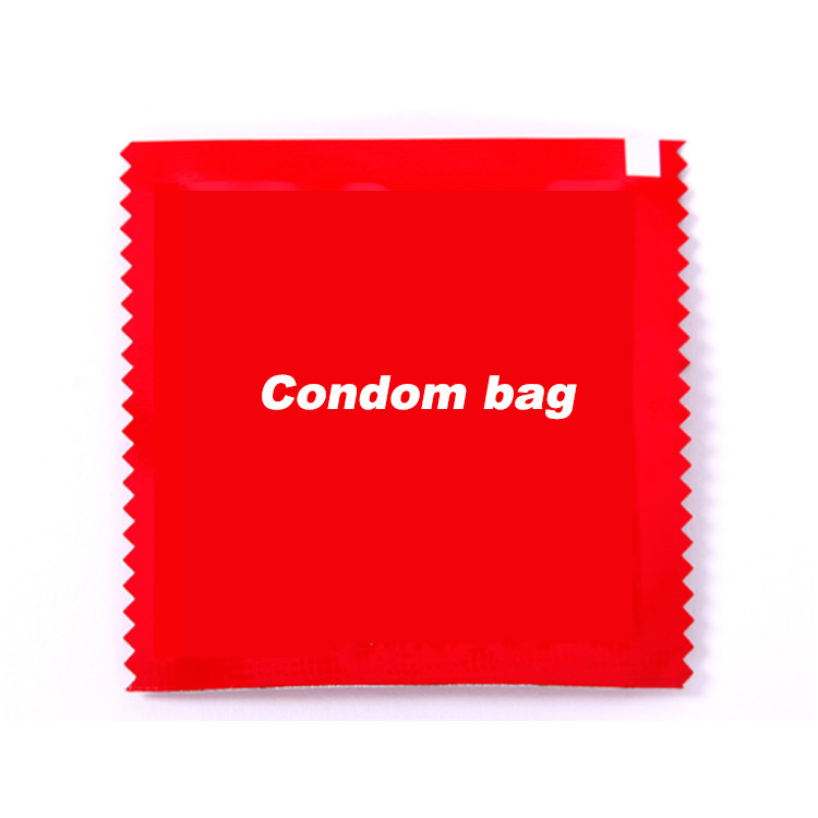 Laminated Aseptic Condom Packaging Foil Bag Wrapper