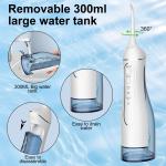 Electric Oral Irrigator with 5 nozzle For Cordless Water Dental Flosser Oral