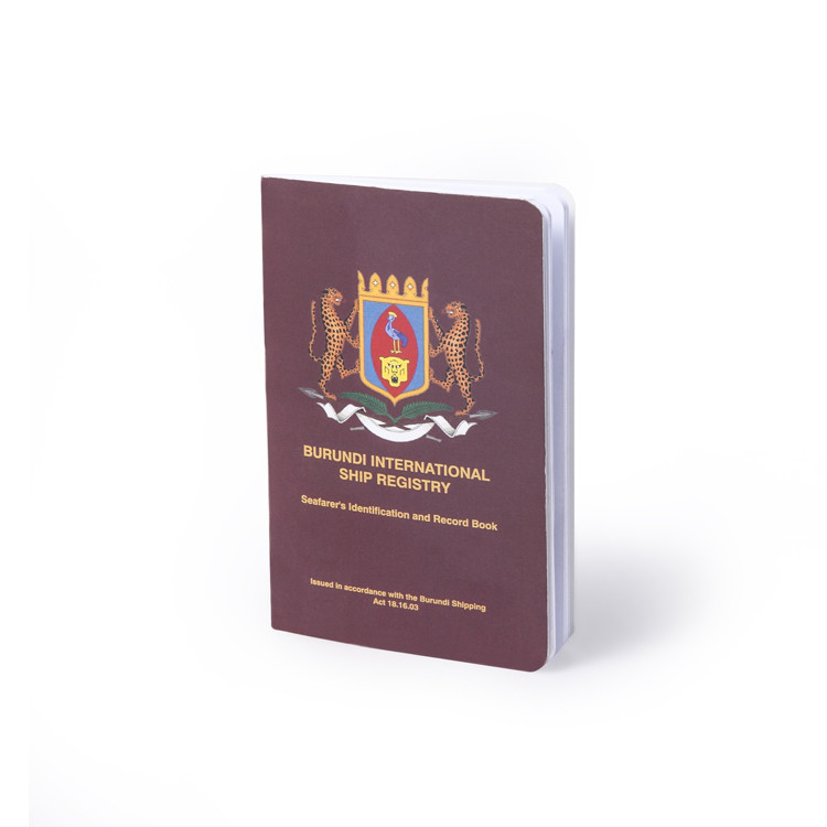 CMYK Customized Ship Registry Coloring Book Printing Sewn Binding