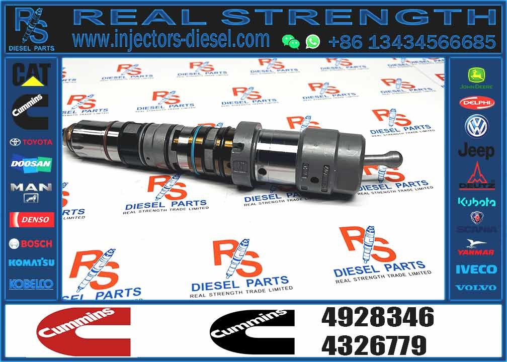 4928346 QSK23 Diesel Engine Common Rail Fuel Injector 4087887 4010163 3766446 4326781