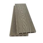Premium Waterproof Longboard Embossed Wood Plastic Composite Decking