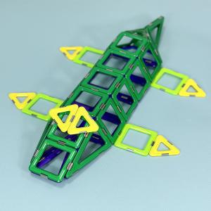 Quality 3D Crocodile Magnetic Tiles Animals Versatile Magnetic Toys Construction Set wholesale