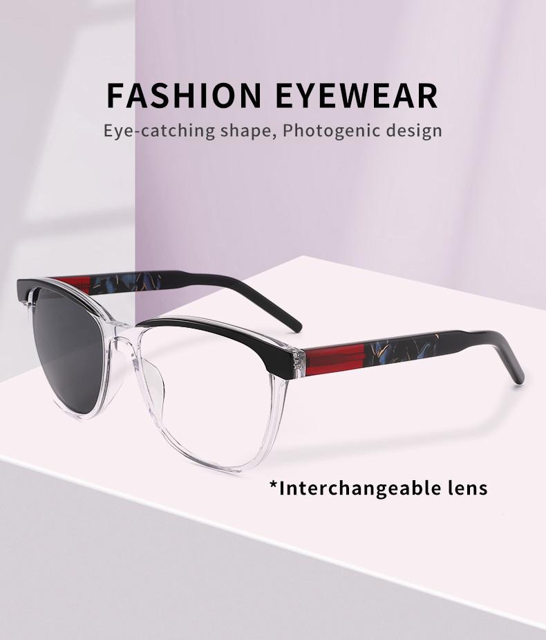Polarized Acetate Frame Glasses AC TAC Lenses UV400 for Women