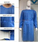 Medical Protective Isolation Gown VASTPROTECT-501 Knitted Fabric Cuffs