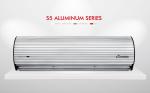 2024 New 150cm Aluminum Silver Fan Cooling Theodoor Air Curtain For Supermarket