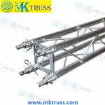 20*2mm Main Tube Square MK 100 mm Small Stage Lighting Truss for Live Performanc