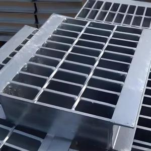 Quality Stainless Steel Grating for Trench Drains 50mm Cross Bar Pitch Resistant to Corrosion wholesale