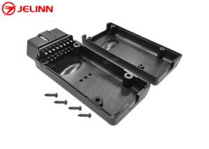 Quality OBD 2 OBD2 Enclosure With Straight Pin Male Plug and Screws wholesale