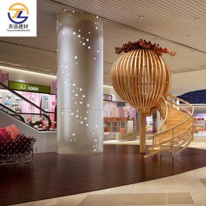 Quality Square Tube Linear Suspended Metal Ceiling For Decoration Fireproof wholesale