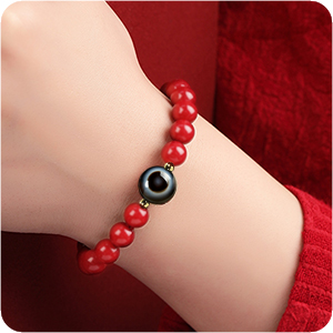 Evil Eye Beaded Bracelet for Women