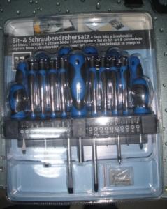 Quality 37 pcs screwdriver set ,with 20 pcs bits . wholesale