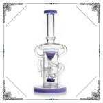 10 Inches 5MM Thickness Showerhead Percs Bongs Smoking Water Pipe