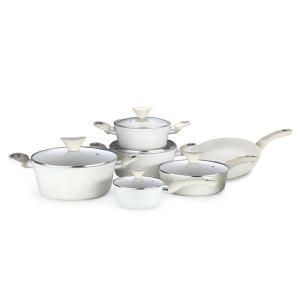 Quality Hot Sale 11 Pieces Restaurant Soup Pot Aluminum Cookware Stock Pots Cooking Ware Set Aluminum Cooking Pot Set wholesale