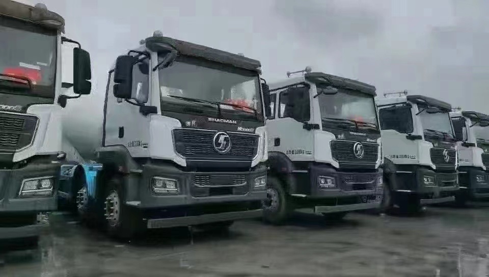 Used Concrete Mixer Truck 12cbm HOWO Chassis Concrete Mixing Plant