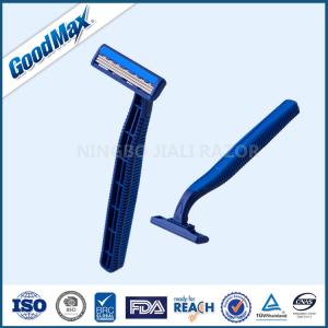 Quality Blue Disposable Triple Blade Razor With Sweden Imported Stainless Steel Blade wholesale