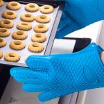 Heat Resistant Oven BBQ Grilling Cooking Kitchen Silicone Gloves