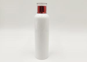 Quality 200ml White Pet Cosmetic Bottle , Cosmetic Packaging Bottle Screw Cap Design wholesale