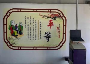 Quality EPSON DX-7 14sqm/h 3D Wall Inkjet Printer 1920X1080 wholesale
