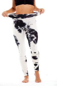 Quality Scrunch Butt Fitness Tights Running Sports Yoga Pants Jacquard Gym Leggings wholesale