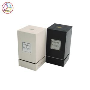 Quality Elegant Perfume Gift Box Gold Foil Stamping Coated Paper Fashion Style wholesale