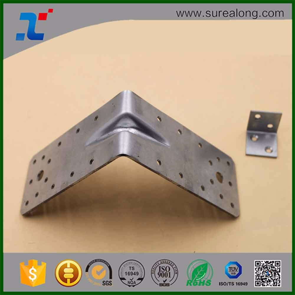 Standard Reinforced Wood Frame Steel Angle Bracket for Wood Timber Durable and Design