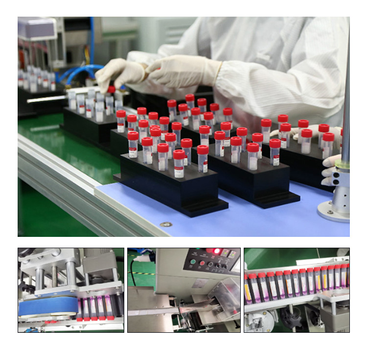 Prp Micro Blood Vacuum Collection Tubes Virus Specimen Saliva Sample