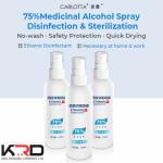 Hand Sanitizer Medicinal Alcohol 75% spray Disinfection With Against Germs