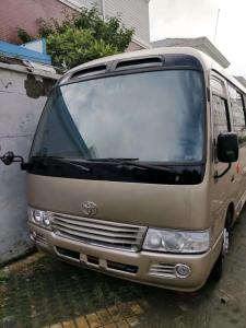 Quality Used Toyota Coaster Bus 2016 good quality school bus Golden cheap for sale wholesale
