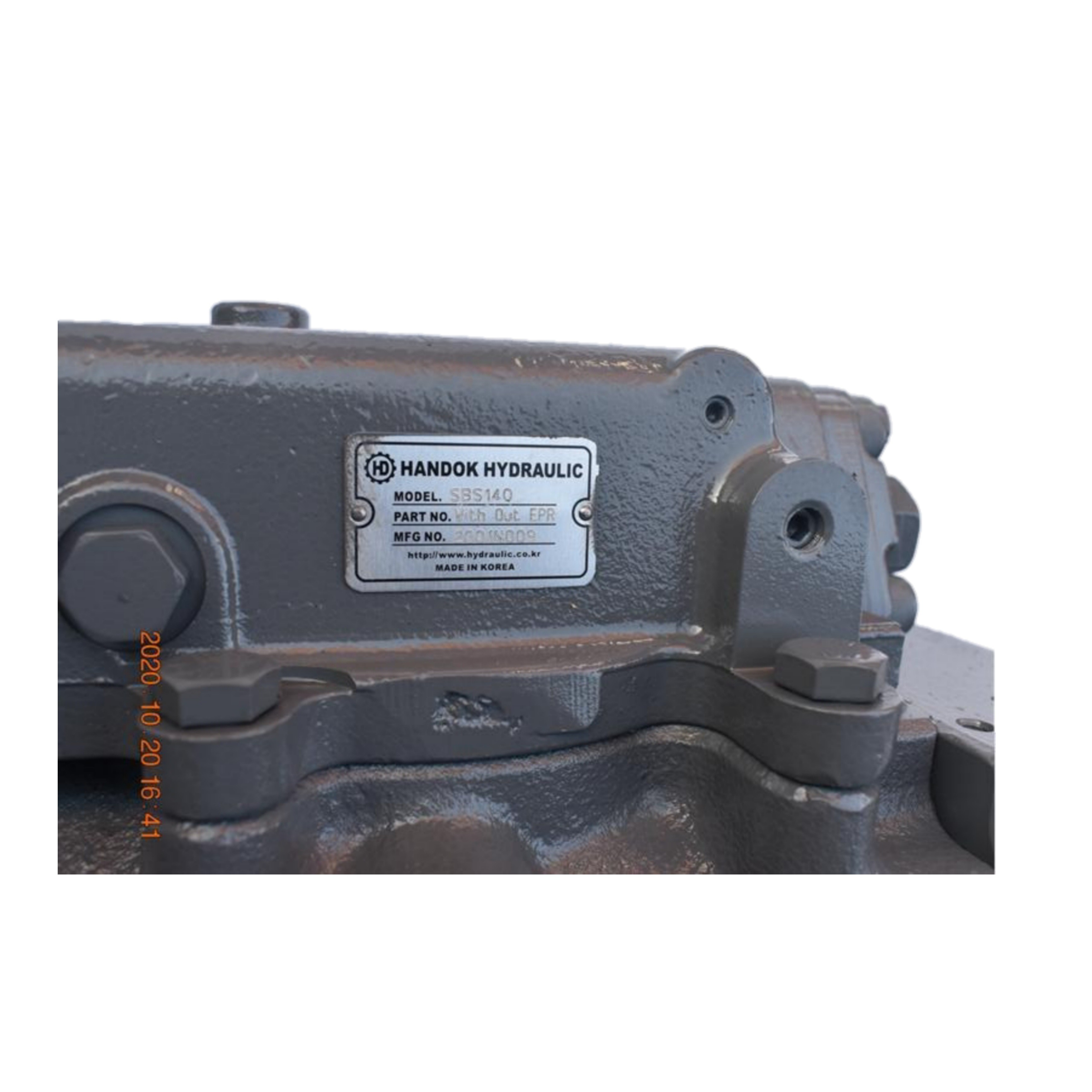 Hydraulic Pump SBS140 Main Pump Assy Without Gearbox