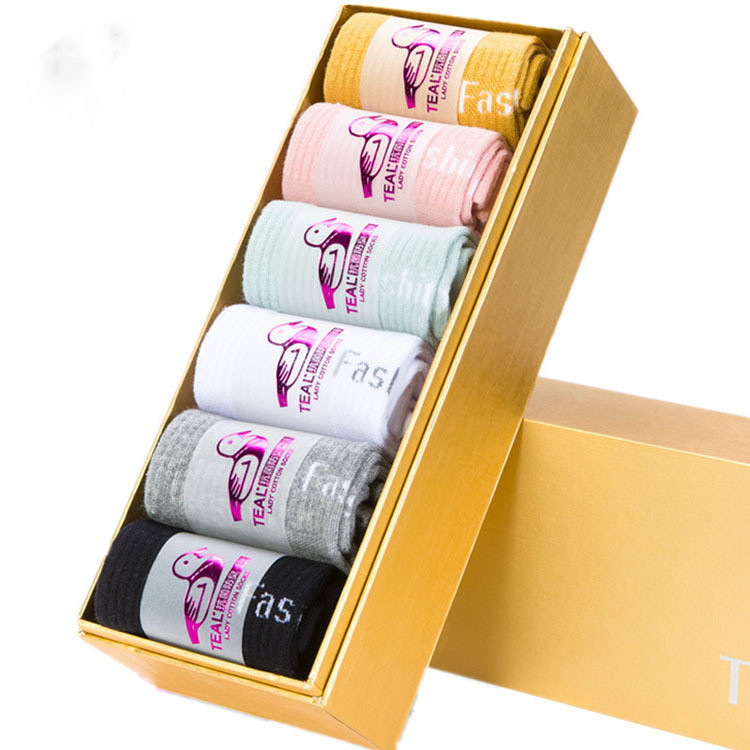 bespoke rigid socks lid and base paper box stockings packaging gift box set up stockings box with shoulder and neck