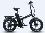 57lbs Lightweight Electric Folding Bike , Shinamo 7 Speed Commuting E Bike