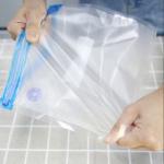Sous Vide One Way Valve Vacuum Sealer Plastic Bag Double Layers Zipper Food Bags